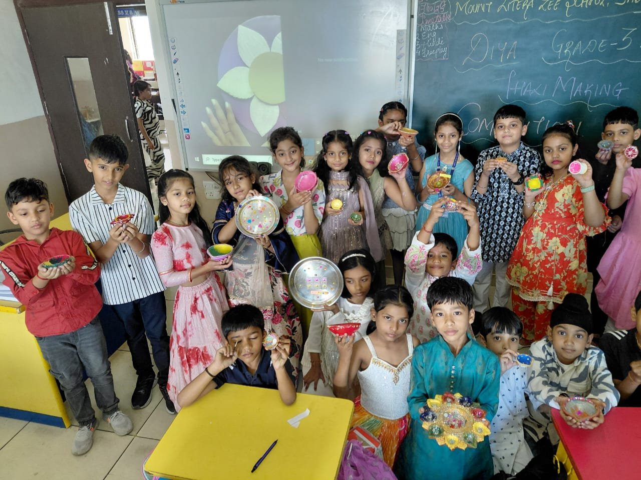 Diwali Celebration - 2025 at MLZS Jabalpur