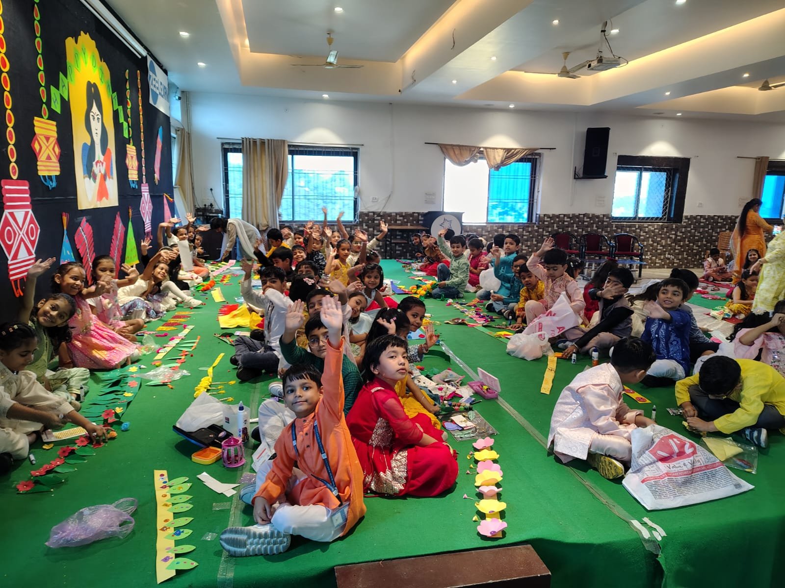 Diwali Celebration - 2025 at MLZS Jabalpur