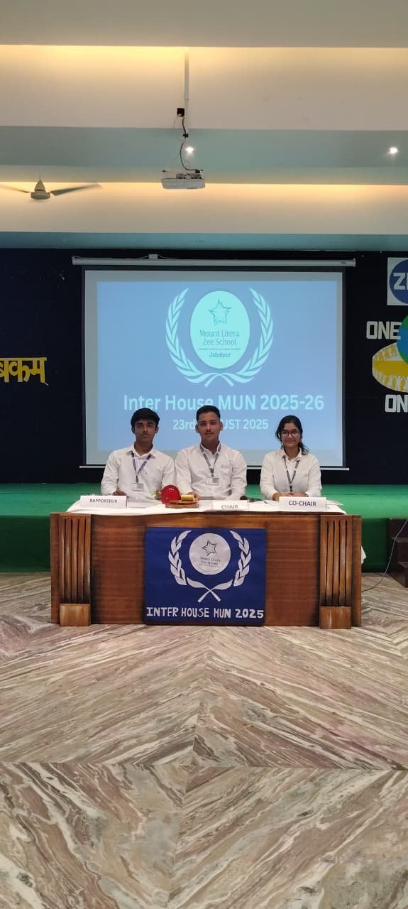 Inter House MUN 2025-26