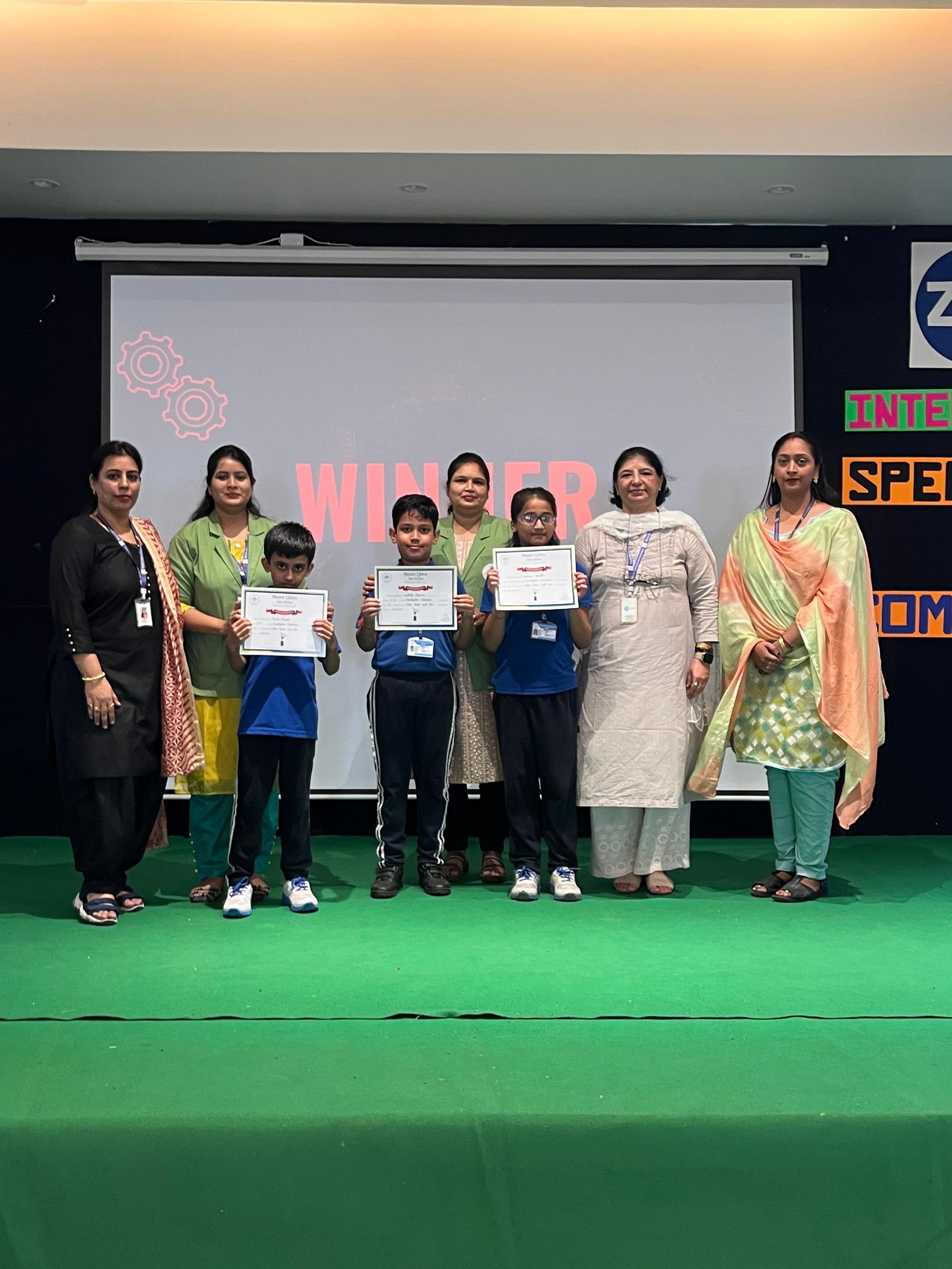 Inter school Spell bee competition 2025
