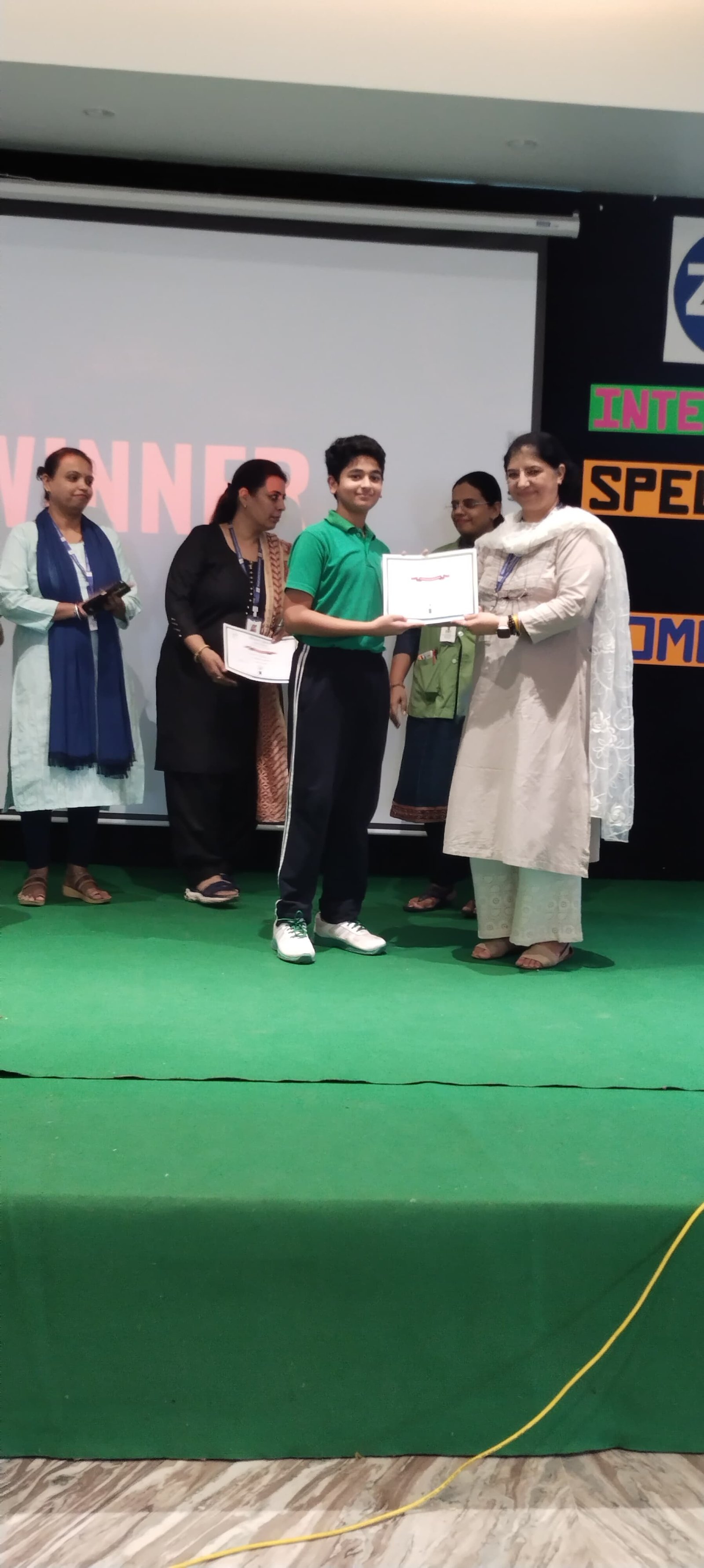 Inter school Spell bee competition 2025