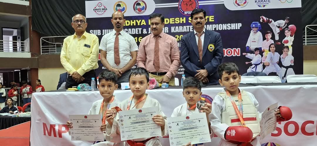 MP State Junior Karate Championship Indore 2025