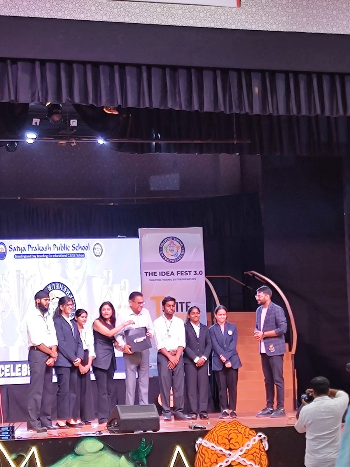 The Grand Pitch Arena at Inter-School Idea Fest