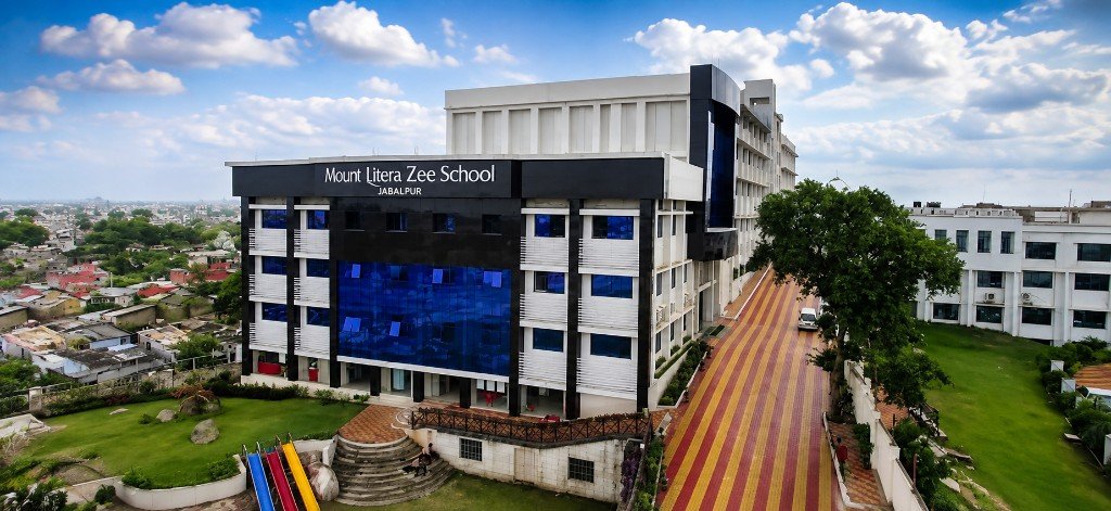 Mount Litera Zee School Jabalpur Campus Aerial View